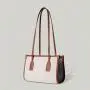 Wholesale Handbag Factory Customize Leather And Canvas Bags Fashionable Smaller Women Tote Bags