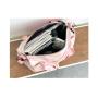 HR626 Luggage Bag Unisex Handheld Colorful Oxford Cloth Luggage Bag Short Distance Hiking Waterproof Travel Fitness Shoulder Bag