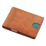 Custom leather money clip wallet leather men money clip business credit card holder for  men
