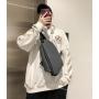 XL006 Daily Used Fashion Waterproof Crossbody Bag New Version 4 Colors Customized Logo Best Selling Men's Nylon Chest Bag