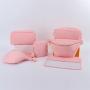 Keymay Hot Sale RTS 2 Sizes 12 Colors Adjustable Waterproof Nylon Women Bags Small Crossbody Kids Waist Bag Fanny Pack Belt Bag