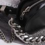 Artificial Leather Zipper Handbag Ladies Bolsos Oval Chain Mobile Phone Bag Pure Color Tassel Cross Body Bag