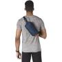 Smell Proof Crossbody Bag Back bag Carbon Lining with Ziplock Pockets and Grinder