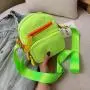 Summer Relaxation Korean New Style Small Square Bag Candy Color Popular Street Fashion Single Shoulder Bag Mini Oxford Cloth Bag