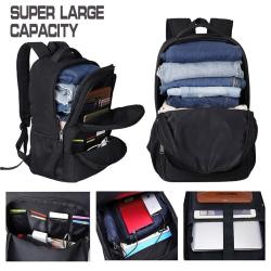 17.3-inch Backpack With Large Capacity Backpack for Travel Anti theft Laptop Backpack Multi Functional Fashion Casual Schoolbag