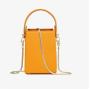 2024 Custom Women Lady Genuine Leather Mini Small Mobile Phone Chain Shoulder Crossbody Pouch Bag Purses