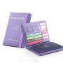 ZR583 Strap PU Leather RFID Passport Bag Anti Theft Clip ID Portable Bank Card Holder Daily Matching Solid color Wallet Clip