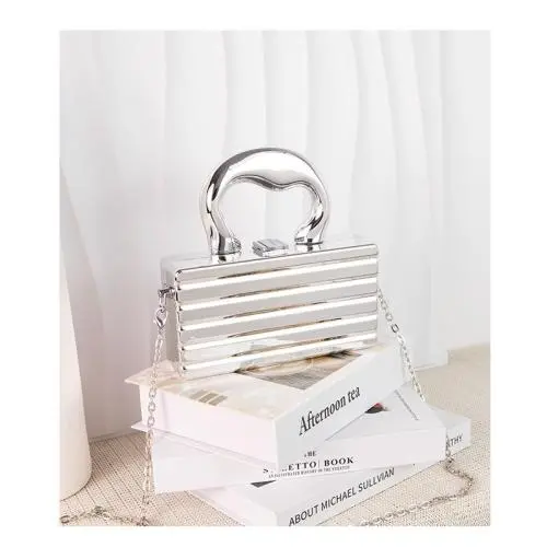Hot selling acrylic handbag women 2024 new chain single shoulder crossbody square bag clutch bags woman handbag sac main femm sac pochette femme
