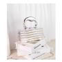 Hot selling acrylic handbag women 2024 new chain single shoulder crossbody square bag clutch bags woman handbag sac main femm sac pochette femme