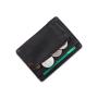 Factory direct magic wallet leather slim card holder wallet rfid blocking magic wallet holder