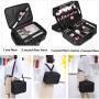 2024 Bestselling Lightweight Cosmetic Bag with Spacious Storage and Waterproof Multiple Layers for Organized Makeup Solution"