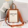 2024 New Women's Handbag Korean Fashion Retro Print Sling Shoulder Crossbody Bag Trend Phone Bags for Women