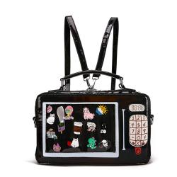 2021 Newest Designer Shoulder Bag Women Ita Backpack Custom Ita Bag Clear PVC