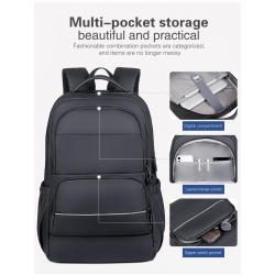 manufacturer luxury quality waterproof school bag with computer insert usb airplane bagpack travel hiking laptop backpack for m