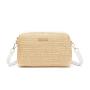 New design bag women 2024 new ladies woven shoulder crossbody mobile phone bag fashion straw beach bag