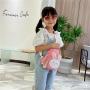 KBW016 Wholesale 2023 New Cute Children Bunny Canvas Bag High Quality Chest Package Messenger Bag Shoulder Bag