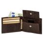 Original Wood Leather RFID Wallets Slim Short Brown Cork Coin Wallet Bifold Mens Cork Leather Wallet