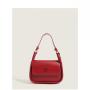 Simple Fashion Solid Color Saddle 2024 New French Niche Female Net Red With A Single Shoulder Crossbody Bag Bag