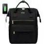 LOVEVOOK Custom logo Large Capacity multifunction nylon USB charger backpack Business Travel Computer Backpack Laptop Backpack