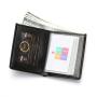 HF023 CUIKCA Wallets Men's Creative Wallet Driving License Driving License Slim Waterproof Pu For Unisex Fashion Black Gift