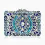 China Professional Supplier Customized Color Rhinestones Clutch Bags Dinner Party Bag  Shiny Diamond Evening Bags