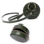 2024 Custom Animal PU Leather Mini Round Coin Bag Wallet For Women Pouch Purse