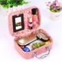 New portable cosmetic bag Korean stone pattern cosmetic box gift bag cross border children's toy box sewing box