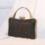Crystal Diamond setting Party bag Custom rhinestone glitter handmade luxury evening clutch crystal bags sac tendance 2024