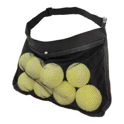 HR744 Tennis Balls Storage Bag Portable Pik Ball Tennis Pickup Storage Bag Training Sports Single Outdoor Water Cup Waist Bag