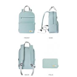 ZF048 New Travel Backpack Folding Waterproof Wear-resistant Quick-drying Student Schoolbag Shoulder Bag Oxford Outdoor Sports