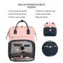 LOVEVOOK 14 15.6 17 Business Backpacks Travel Bags Student Bookbag Teacher Work Backpack with USB Port Laptop Backpack for Women
