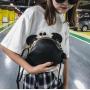 Manufacturer women leather crossbody bag designer ita backpack animal shape custom ita bag