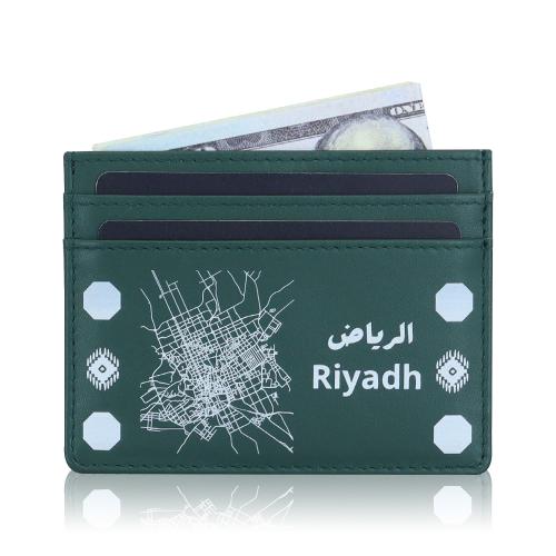 Custom Credit Card Holder Wallet PU Leather Slim Wallet Thin Minimalist Credit Card Case Card Protector Front Pocket Wallets