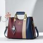 2024 Bags for women Fashionable Portable Hand Messenger Bag Middle-Aged Ladies Joker Casual Underarm Bag Temperament Mother