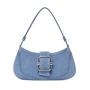Hot Sell Lady Underarm Bags Premium Buckle Luxury Denim Women Hobo Bags Custom Shoulder Bags