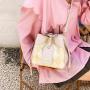 2024 new trend design ladies shoulder bag high quality simple texture bucket type crossbody bag