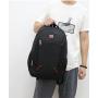 HR082 Unisex Gift Printed Logo Students Backpack Oxford Sports Leisure Waterproof Travel Bag Cycling Soft Business Backpack