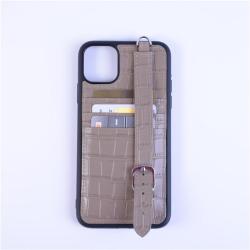 Luxury Lanyard Crossbody Leather Phone Back Cover Case With Wrist Strap For iPhone 12 13 pro Max