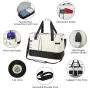 Travel Duffel Bag Sports Tote Gym Bag Shoulder Weekender Overnight Bag for Women
