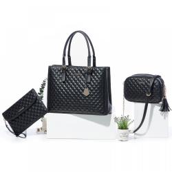 2023 LOVEVOOK new 3pc ladies bags sets fashion elegant geometric designer handbags famous luxury women laptop purses and handbag