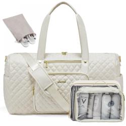 LOVEVOOK New OEM 4 in 1 Weekender Overnight Bag with Toiletry Bag Airlines Approved Women Carry On Travel Luggage Duffle Gym Bag