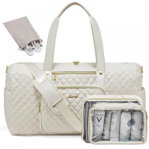 LOVEVOOK New OEM 4 in 1 Weekender Overnight Bag with Toiletry Bag Airlines Approved Women Carry On Travel Luggage Duffle Gym Bag