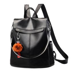 custom hot Women School College bags ladies handbags PU leather Waterproof Anti Theft Work women Backpack