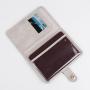 KBW361 Wholesale New PU Leather Vaccination Book Protector Passport Holder Bank Card Holder ID Organizer