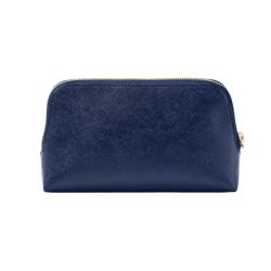 Women Toiletry Bag Pu Leather shell shape Custom logo leather travel toiletry bag