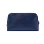 Women Toiletry Bag Pu Leather shell shape Custom logo leather travel toiletry bag