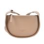 Half Moon Shape Shoulder Crossbody Bag Pure Color Woman Fashion Bag Pu Leather Bags Women Handbags Shoulder