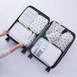 OEM Lightweight Expandable Luggage Suitcase Travel Organizer Bags 9 Set Compression Packing Cubes for Suitcases