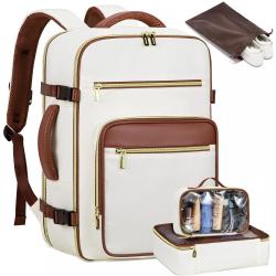 LOVEVOOK 17 inch Carry on Laptop Backpack 40L TSA Personal Item 4 in 1 Large Capacity Business Travel Backpack with Toiletry Bag