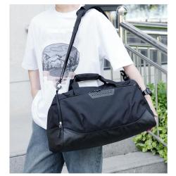 HR719 Hot Selling Men Bag Travel Messenger Horizontal Version Cover Simple Shoulder Crossbody Sport Bag Oxford Printed Logo Bag